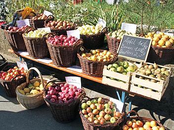 Es ist ein Genuss- und Erlebnistag für alle, wenn in Romansthal zum Obstmarkt eingeladen wird.  Foto: Klaus Gagel
