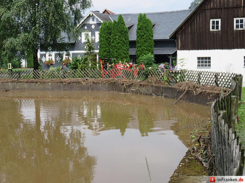 Schweres Unwetter im Kreis Kronach