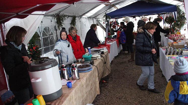 Weihnachtsmarkt Aufseß. Foto: Georg Wolf