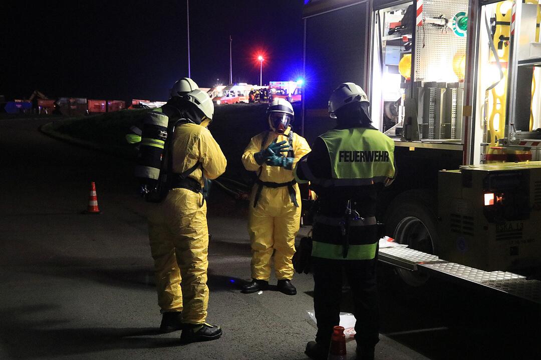 Rödental: Großbrand in Recycling-Betrieb