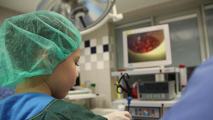 Eindrücke vom Tag der offenen Tür in der Prümmer-Klinik. Die Aktion ist teil der Bad Brückenauer Gesundheitsstadt. Foto: Ulrike Müller