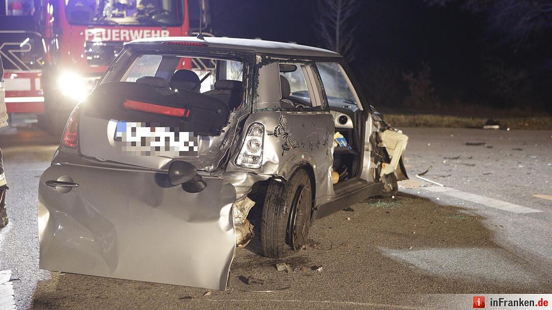 Unfall auf der B2: 80-Jährige in Lebensgefahr