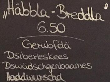 Was gibt es denn da Gutes zu essen? Foto: Leo Hühnlein