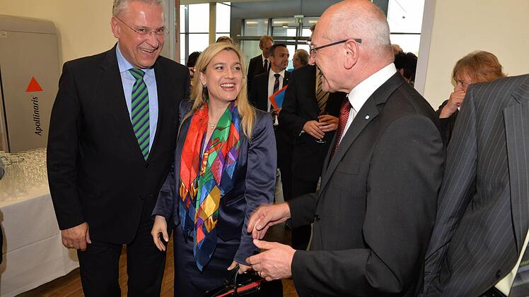 Günther Denzler bei der Verabschiedung in Schlüsselfeld Foto: Ronald Rinklef