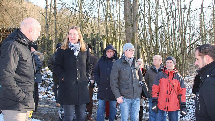 Eindrücke vom Ortstermin des Stadtrates. Foto: Ralf Ruppert