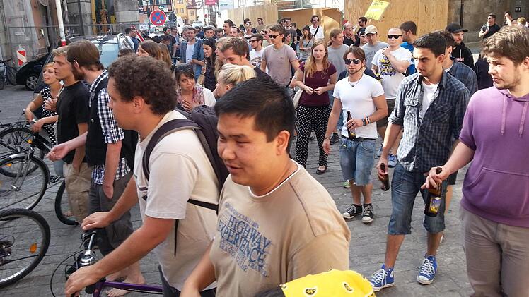Kulturdemo Bamberg am 1. Juli 2013