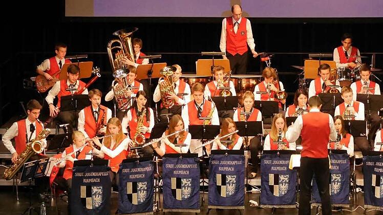 Die Jugendkapelle bewies bei ihrem Jahreskonzert Selbstbewusstsein und musikalische Brillanz. Foto: so
