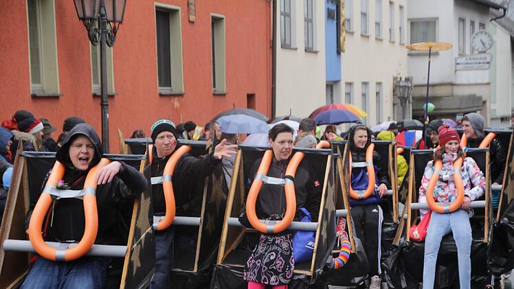 Faschingszug in Höchstadt  Foto: Andreas Dorsch