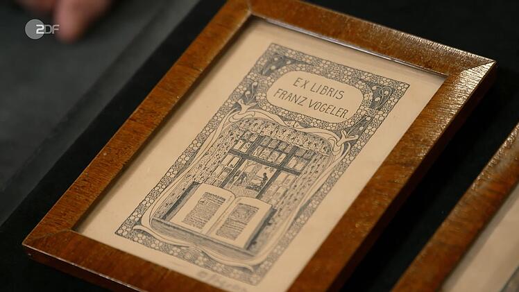 Die drei Ex Libris von Heinrich Vogeler aus den Jahren 1897, 1903 und 1907 wurden auf 600 bis 800 Euro gesch&auml;tzt. Wolfgang Pauritsch lie&szlig; sich f&uuml;r die drei kleinen Bilder auf 750 Euro hochhandeln.