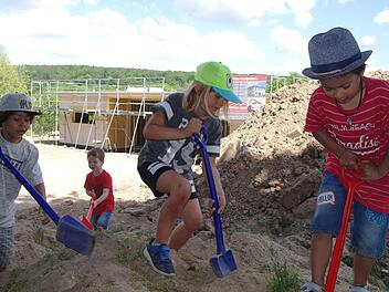 1,3 Millionen Euro gab die Stadt im Jahr 2018 für die Erweiterung des Kindergartens Regenbogenland und den Neubau des Kindergartens in Volkers aus. Foto: Archiv/Steffi Elm