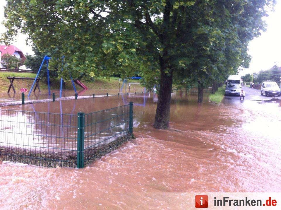 Hochwasser Landkreis Bamberg