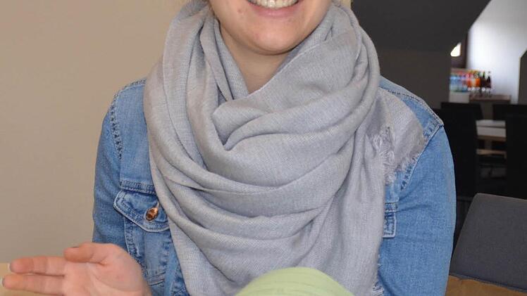 Laura Wilm ist die neue Jugendpflegerin im Markt Burkardroth. Foto: Kathrin Kupka-Hahn