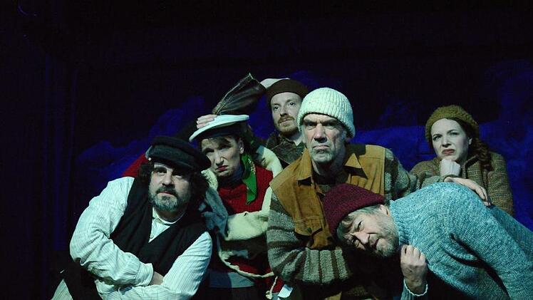 "Der Schimmelreiter" hatte jetzt im Intimen Theater Schloss Maßbach Premiere. Am kommenden Sonntag, 15. März, ist das fabelhafte und spannende Stück im Kurtheater Bad Kissingen zu sehen.  Foto: Sebstian Worch