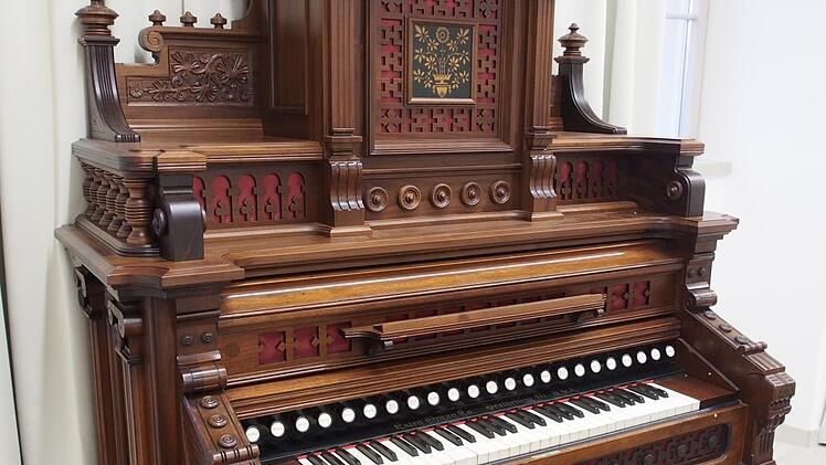 Das Harmonium. Foto: Bianca Volkert