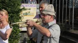 Der Chef der Kirchweihmusikanten ist Thomas Heim.  Foto: Helmut Will