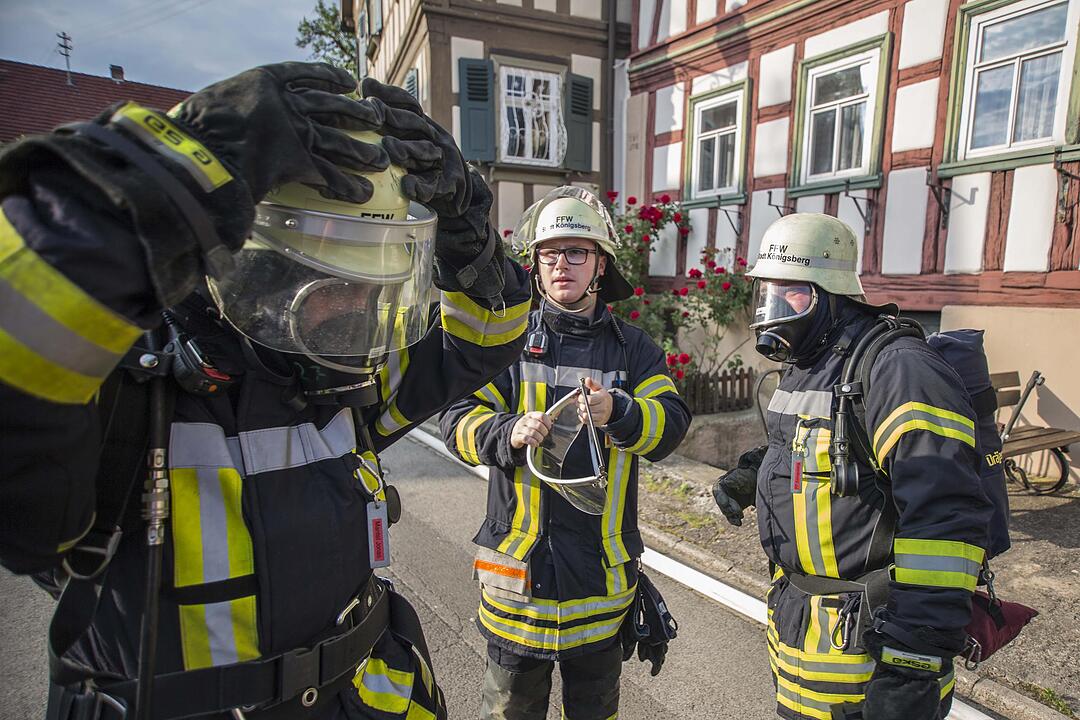 Brand in Unfinden (Haßberge)