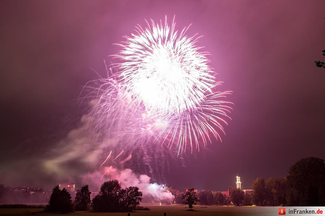 Abschlussfeuerwerk Michaelis Kirchweih 2015