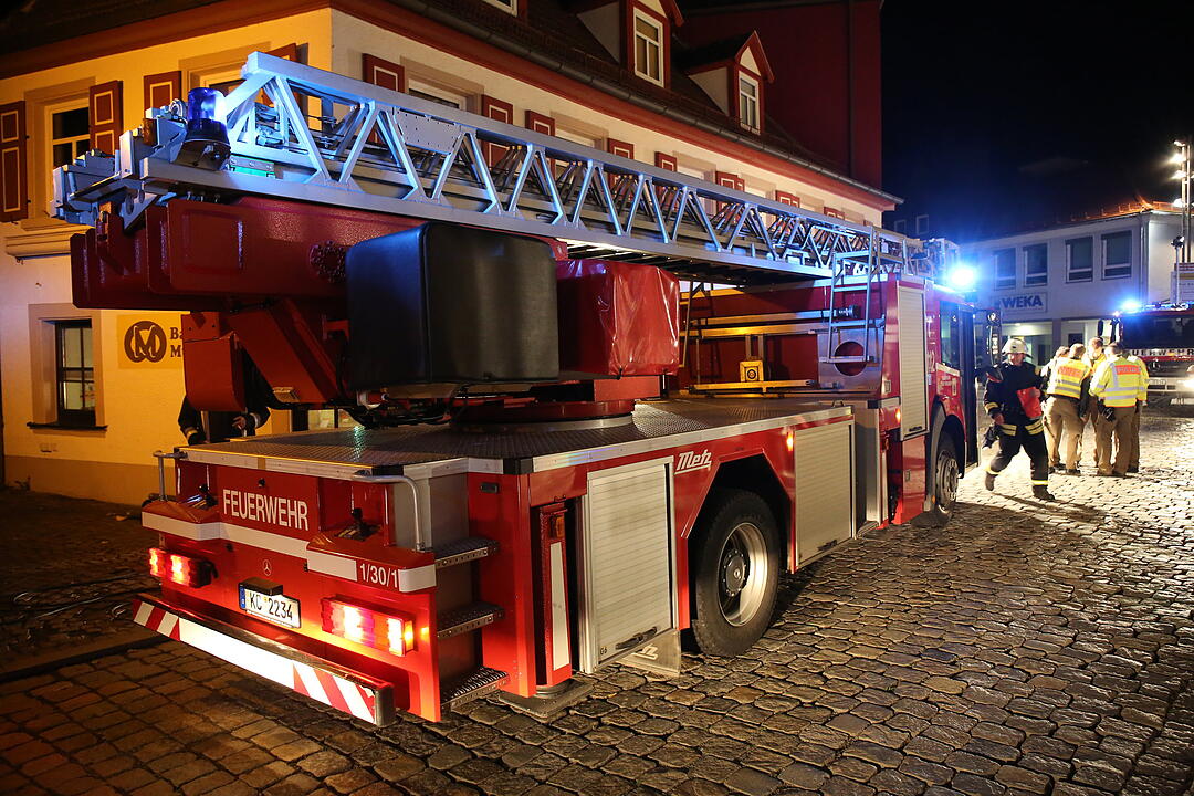 Metzgerei in Kronach brannte