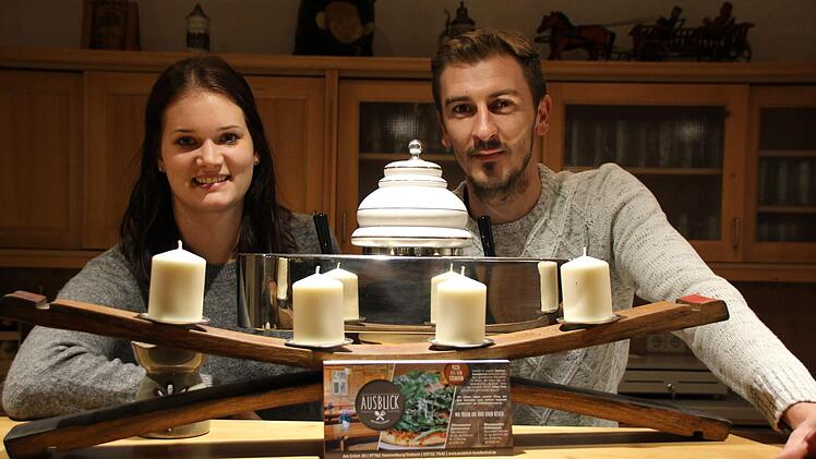 Sophia Reuß und Aldin Dzafic betreiben seit 20. Oktober den gastronomischen Teil des Forellenhofs. Damit erneuern sie eine Familientradition.Steffen Standke