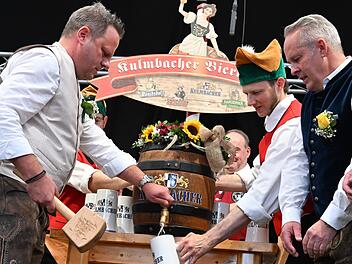Das Bierfest 2022 hat begonnen. Foto: Ronald Rinklef