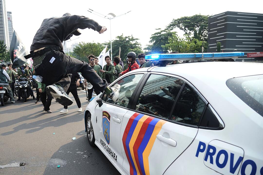Indonesien protestiert