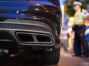 Verkehrskontrollen in Würzburg: Polizei nimmt Tuning- und Poserszene ins Visier