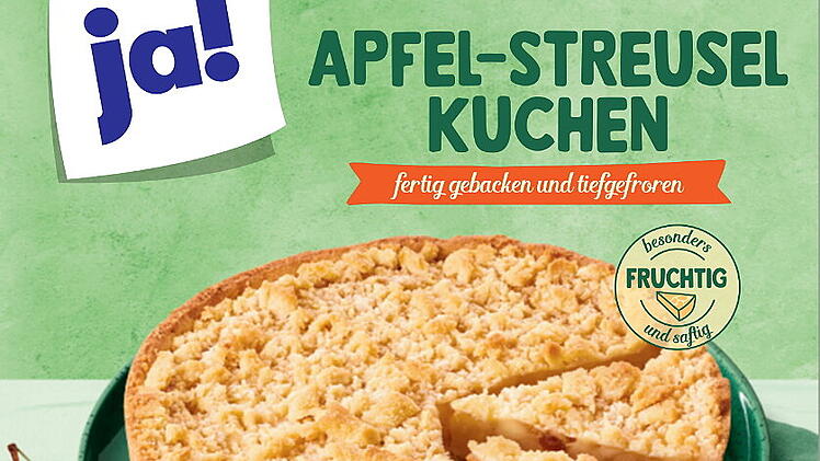 B+F Bakery & Food GmbH mit "ja! Apfel-Streuselkuchen"-Rückruf