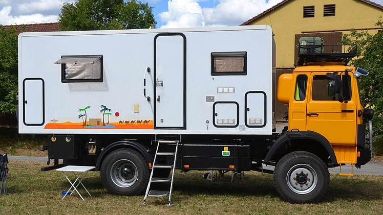 Globetrotter-Treff in Nickersfelden.Peter Rauch