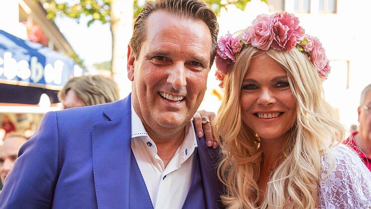 Investor Ralf Dümmel  von "Die Höhle der Löwen" und Schauspielerin Diana Herold