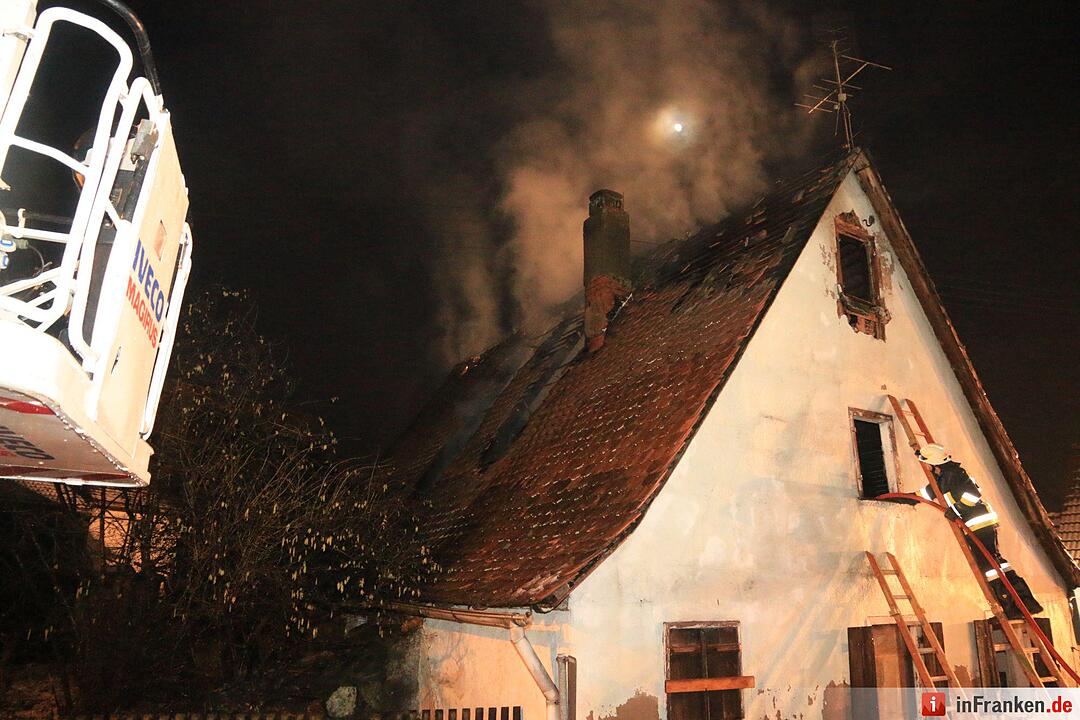 Brand in Kleinseebach