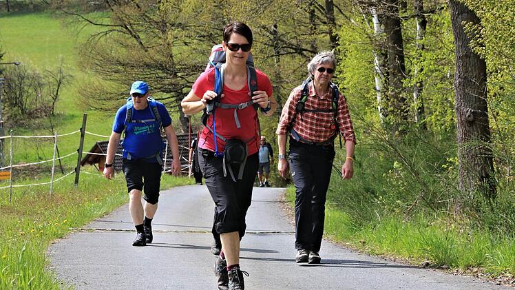 5. Frankenwald-Wandermarathon in Kulmbach Foto: Ferdinand Merzbach