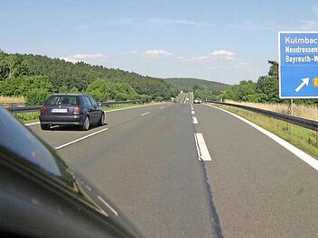 Größere Bauprojekte stehen demnächst an der A 70 im Bereich der Marktgemeinde Thurnau an. Foto: Archiv/Hänseler