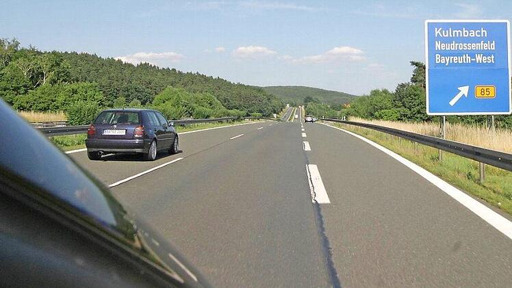 Größere Bauprojekte stehen demnächst an der A 70 im Bereich der Marktgemeinde Thurnau an. Foto: Archiv/Hänseler
