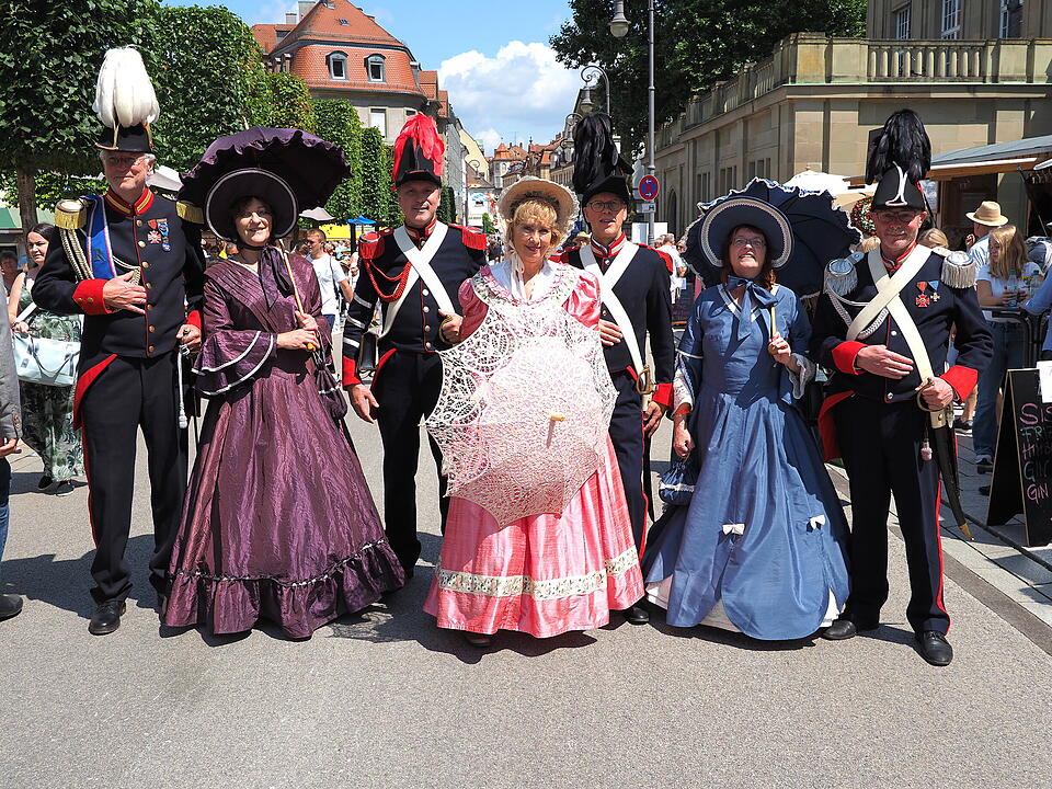 Großer historischer Festzug durch Bad Kissingen!