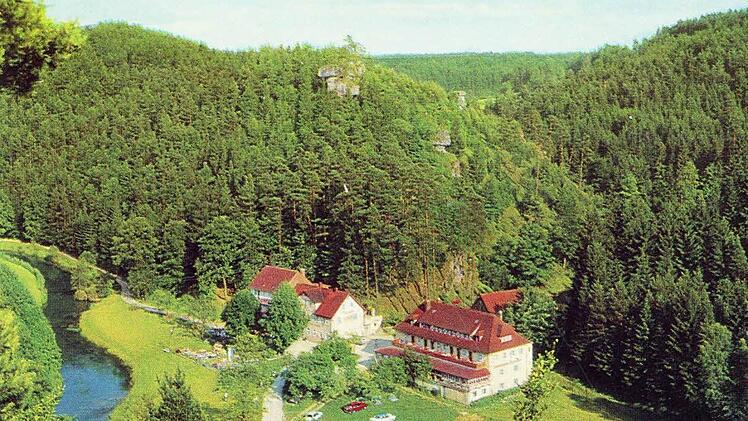 Die Pulvermühle bei Waischenfeld ist sehr idyllisch gelegen, wie ein Foto von 1969 verdeutlicht. Archiv: Reinhard Löwisch