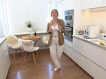 Die K&uuml;che ist zum Tanzen da - zumindest in Biancas Fall.