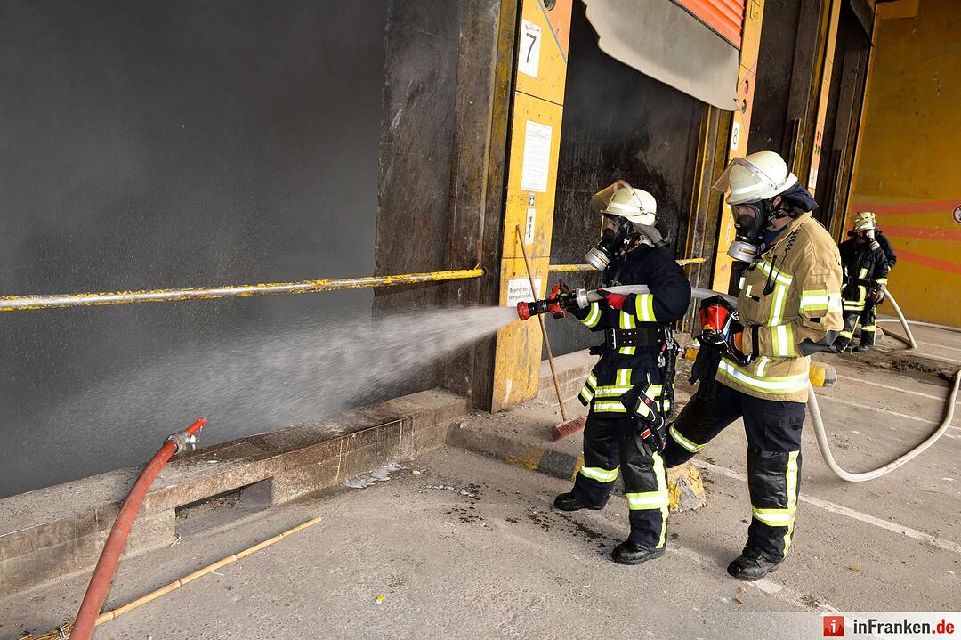 Brand in Müllheizkraftwerk