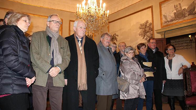 Eindrücke von der Sondersitzung des Bezirkstages in Aschach mit Besichtigung des Schlosses. Foto: Ralf Ruppert