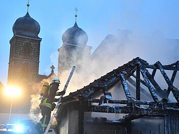 Am Samstag hat es in Bamberg gebrannt. Foto: Ronald Rinklef