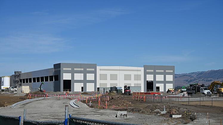 Baustelle Rechenzentrum Amazon