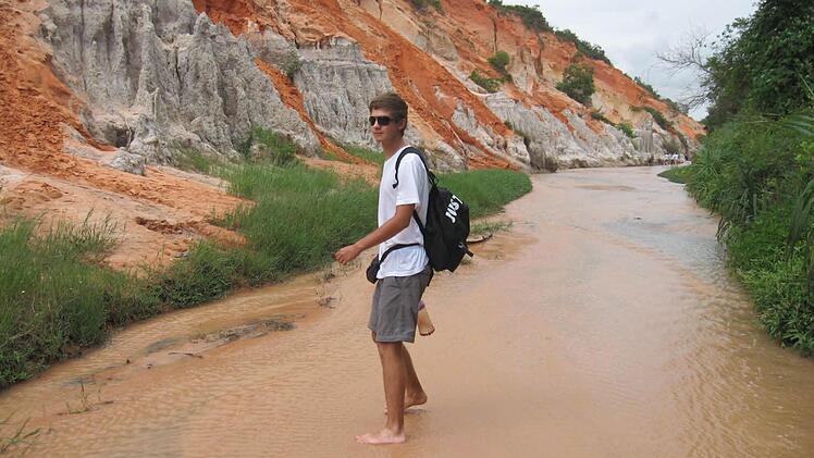 Echter Abenteurer: Neun Monate war Philipp in Australien unterwegs. Jetzt freut er sich auf eine neue Herausforderung.