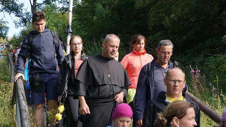 Impressionen von der Kreuzbergwallfahrt. Foto: Marion Eckert