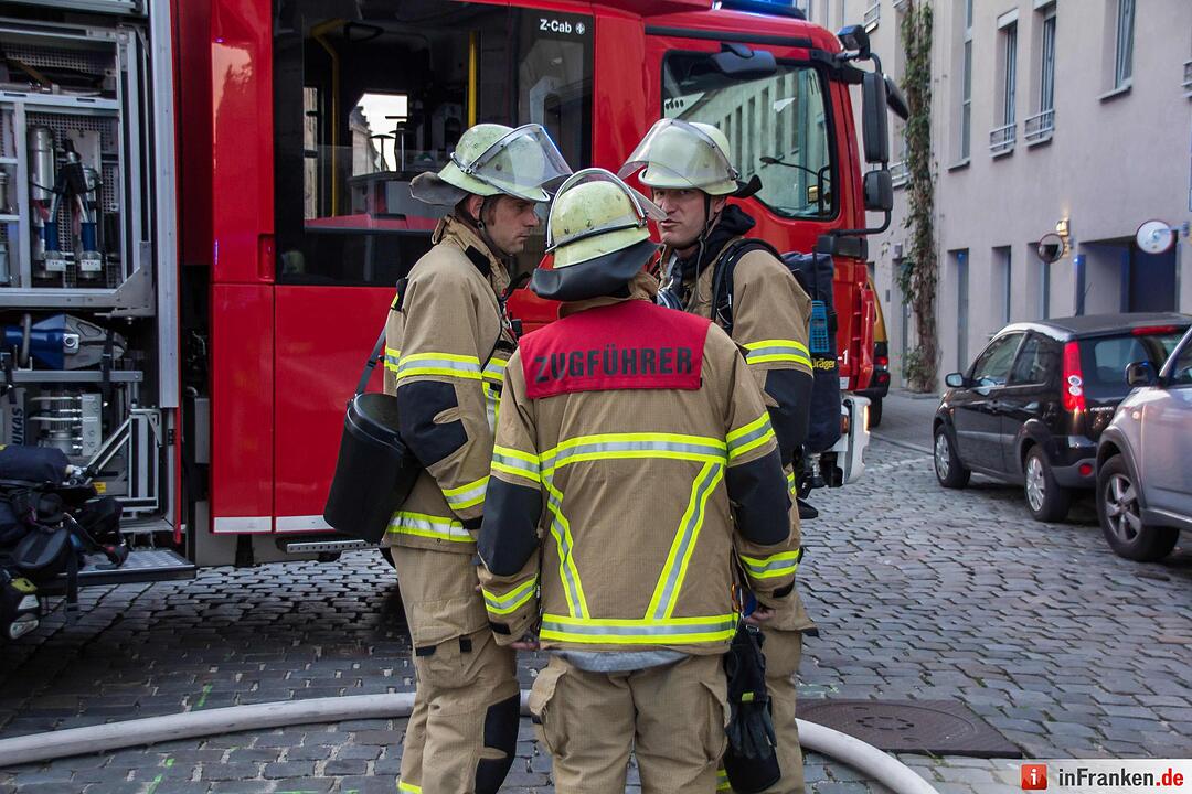 Brand in Fürth mit acht Verletzten