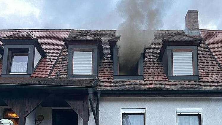 Bamberg: Brand in der W&uuml;rzburger Stra&szlig;e