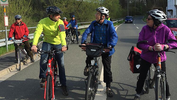Fahrradtour mit CSU-Bürgermeister-Kandidat Robert Bosch. Foto: Jürgen Gärtner