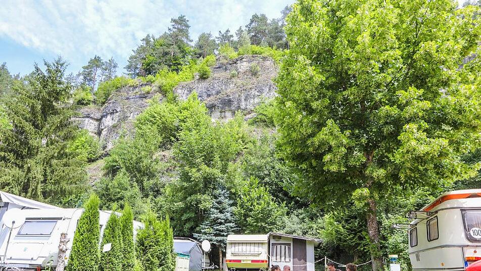 Die Campingidylle Franken