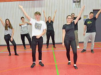 Die Showtanzgruppe der Ruotnkernge Fousanocht studiert bereits fleißig Choreographien ein.  Foto: karl-Heinz Hofmann