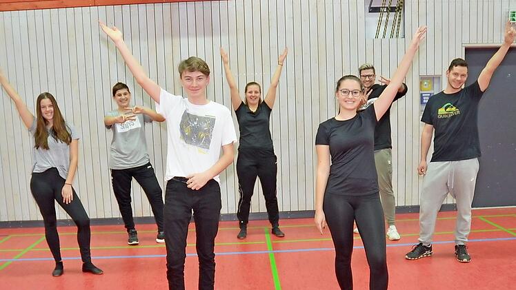 Die Showtanzgruppe der Ruotnkernge Fousanocht studiert bereits fleißig Choreographien ein.  Foto: karl-Heinz Hofmann