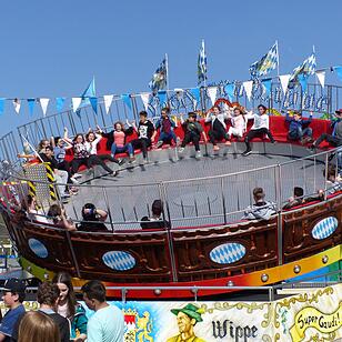 Wippe auf dem Kulmbacher Volksfest