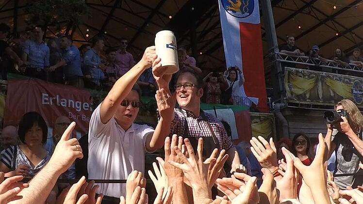 Anstich zur Bergkirchweih 2017 Foro: Christian Bauriedel